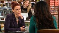 Sally gave her friend Audra some good advice on The Young and the Restless | Image: CBS